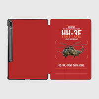 Thumbnail for Sikorsky HH-3E Jolly Green Giant design on red samsung tablet tablet case