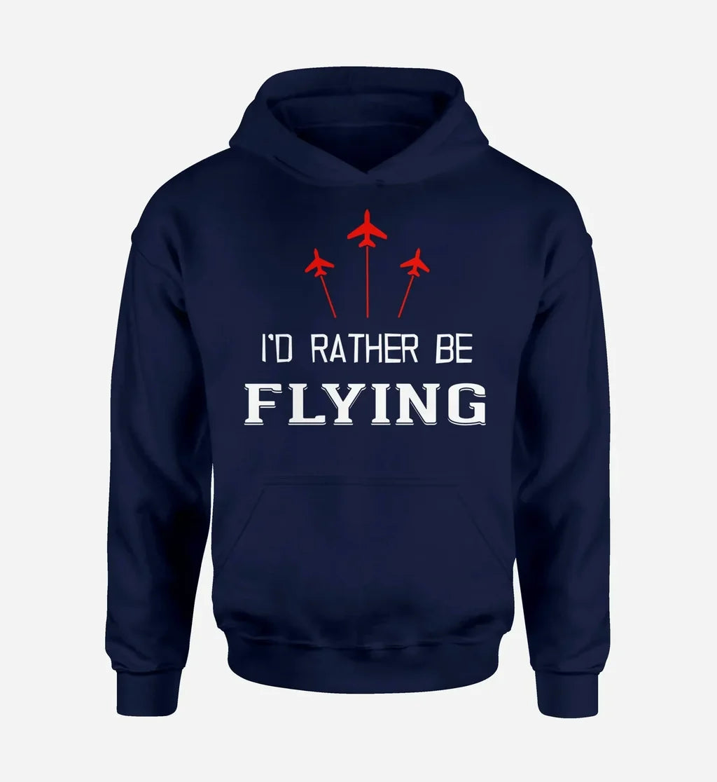 I'd Rather Be Flying Hoodie - view 11
