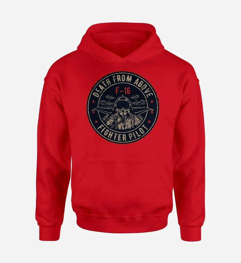 Fighter Jet 16 - Death Hoodie - view 13