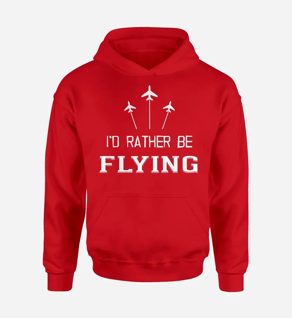 I'd Rather Be Flying Hoodie - view 13