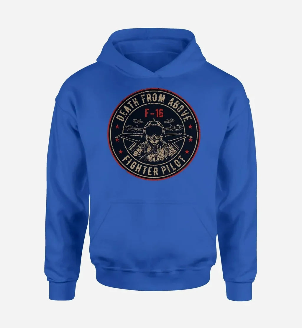 Fighter Jet 16 - Death Hoodie - view 2