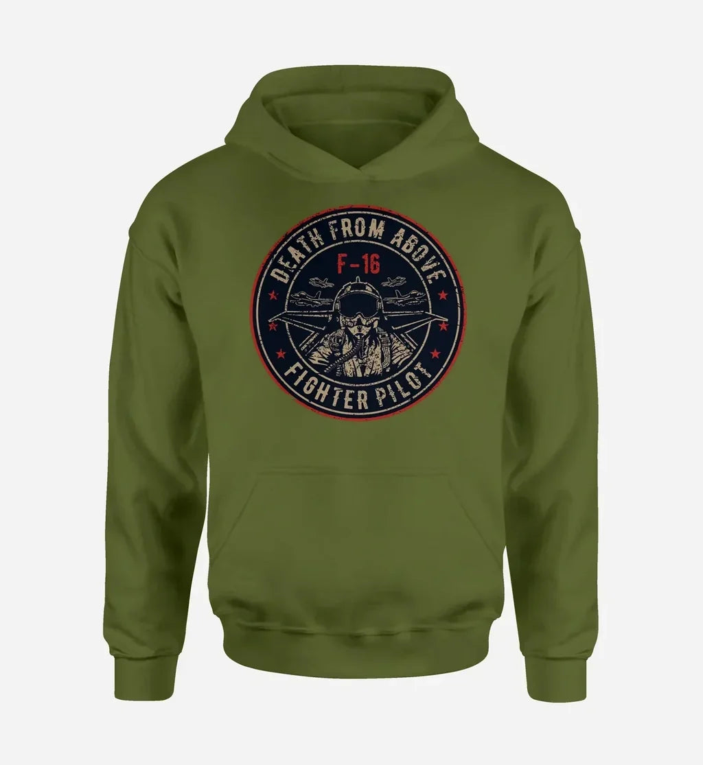 Fighter Jet 16 - Death Hoodie - view 5