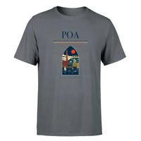 Thumbnail for Porto Alegre Airport (POA) Premium T-Shirt Gray
