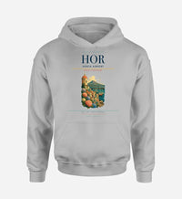 Thumbnail for Horta Airport (HOR) design on light gray hoodie single-side print