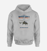 Thumbnail for Westland Wasp HAS1 design on light gray double-side hoodie, single-side print