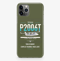 Thumbnail for Tecnam P2006T design on green army magsafe iphone case, for iPhone Pro Max