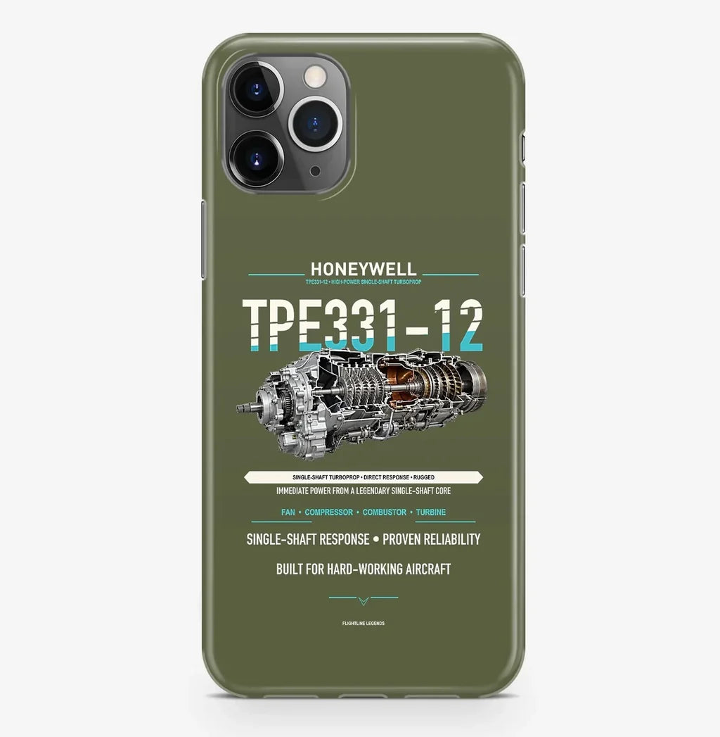 TPE331-12 Case ProMax design on green army iphone case promax