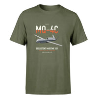 Thumbnail for MQ-4C Triton IFC-4 design on green army double-side t-shirt, single-side print
