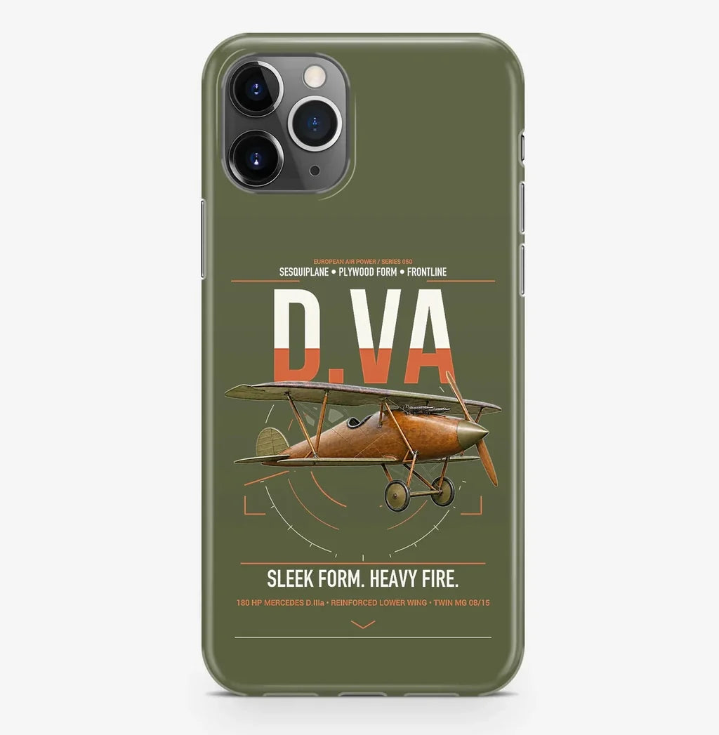 Albatros D.Va design on green army magsafe iphone case, for iPhone Pro Max