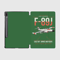 Thumbnail for F-89J Scorpion design on green samsung tablet tablet case