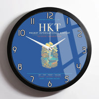 Thumbnail for Phuket International Airport HKT Wall-Clock Framed - Blue