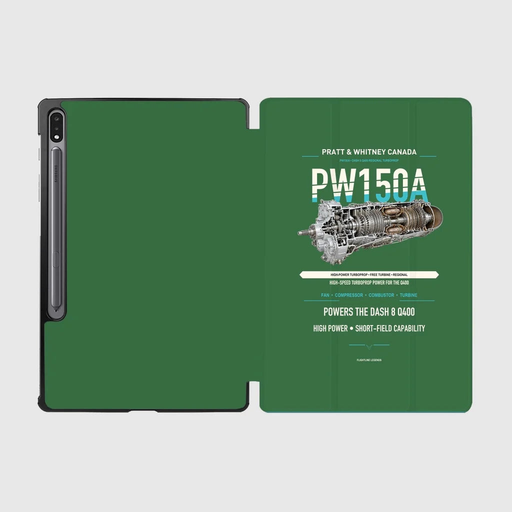 PW150A design on green samsung tablet tablet case