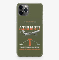 Thumbnail for Airbus A330 MRTT design on green army magsafe iphone case, for iPhone Pro Max