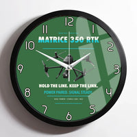 Thumbnail for DJI Matrice 350 RTK design on green framed wall clock