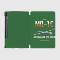 Thumbnail for MQ-1C Gray Eagle ER design on green samsung tablet tablet case