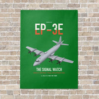 Thumbnail for EP-3E ARIES II vertical canvas print - no frame - green background