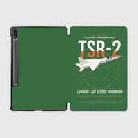 Thumbnail for BAC TSR-2 design on green samsung tablet tablet case