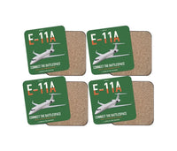 Thumbnail for E-11A BACN design on green 4 pieces set coaster