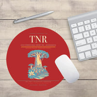 Thumbnail for Ivato International Airport (TNR) design on red round mouse pad