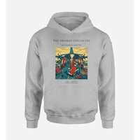 Thumbnail for VINTAGE G4538 - The Swords Into Seats - Premium Hoodie design on lightgray premium