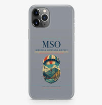 Thumbnail for Missoula Airport (MSO) design on gray iPhone 16 Pro MagSafe case