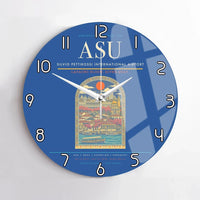 Thumbnail for Silvio Pettirossi International Airport ASU Wall-Clock No-Frame - Blue