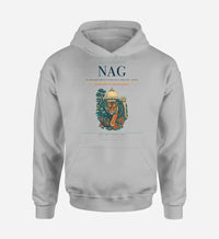 Thumbnail for Dr. Babasaheb Ambedkar International Airport (NAG) design on light gray hoodie single-side print