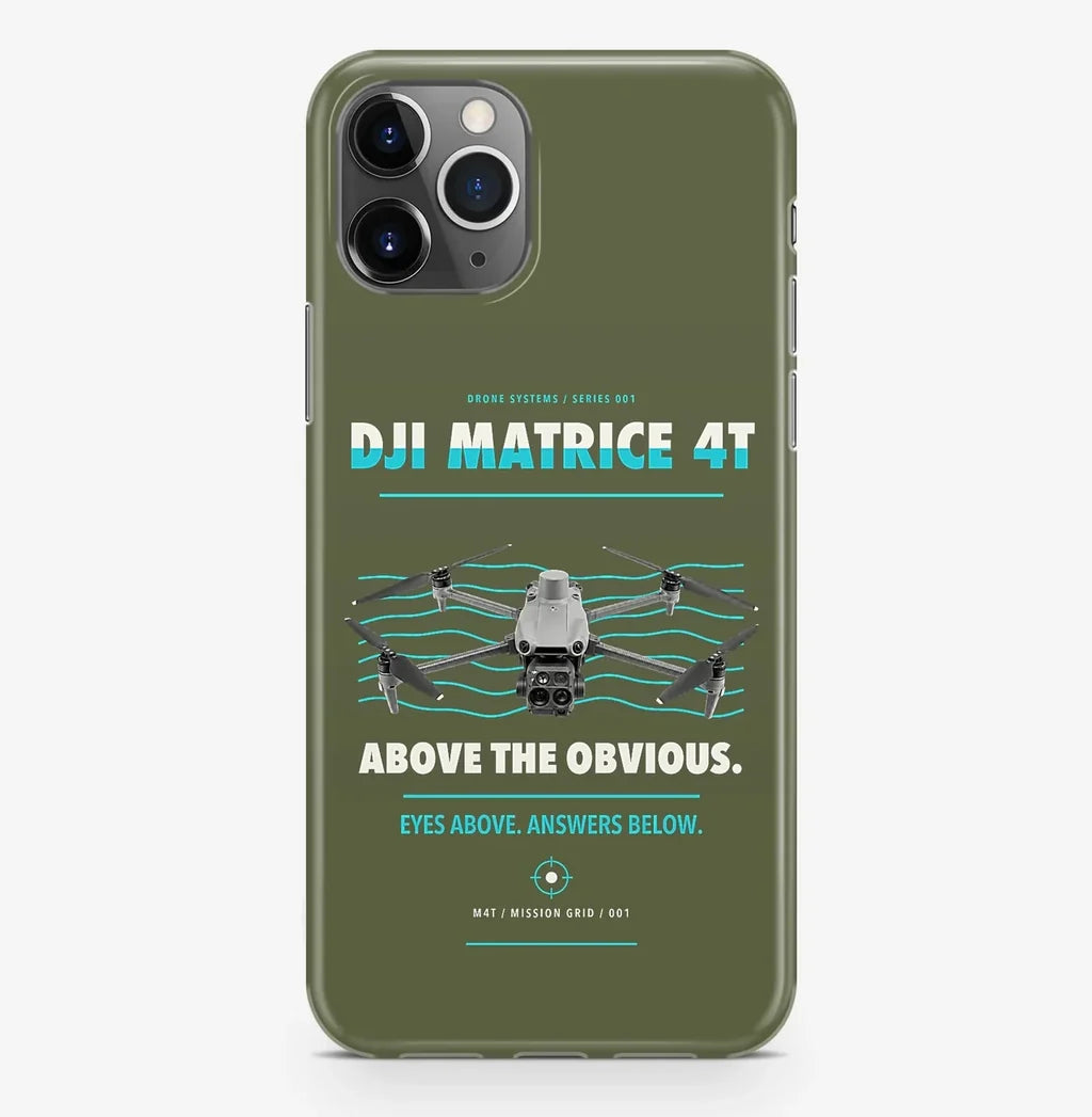 DJI Matrice 4T Case ProMax design on green army iphone case promax