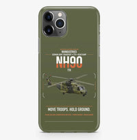 Thumbnail for NHIndustries NH90 TTH design on green army magsafe iphone case, for iPhone Pro Max