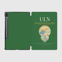 Thumbnail for Chinggis Khaan International Airport (ULN) design on green samsung tablet tablet case