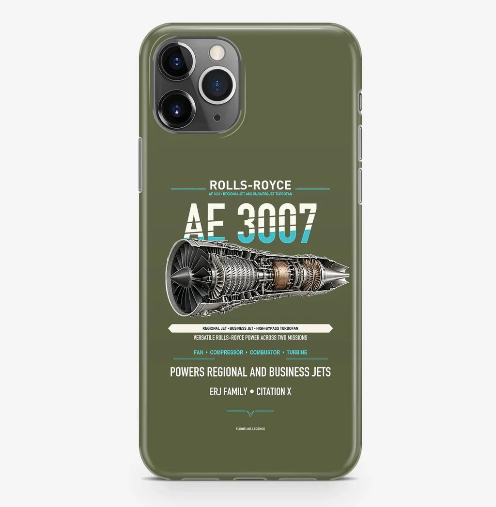 AE 3007 Case ProMax design on green army iphone case promax