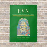 Thumbnail for Zvartnots International Airport EVN — Yerevan vertical canvas print - no frame - green background