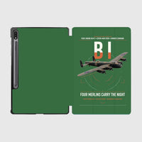 Thumbnail for Avro Lancaster B I design on green samsung tablet tablet case