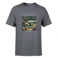 Thumbnail for VINTAGE G4269 - The Swallows In The Rafters - Premium T-Shirt design on gray premium t shirt