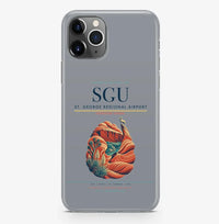 Thumbnail for St. George Airport (SGU) design on gray iPhone 16 Pro MagSafe case
