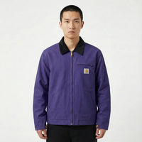 Thumbnail for Workwear Canvas Retro Hunting Jacket - view 9
