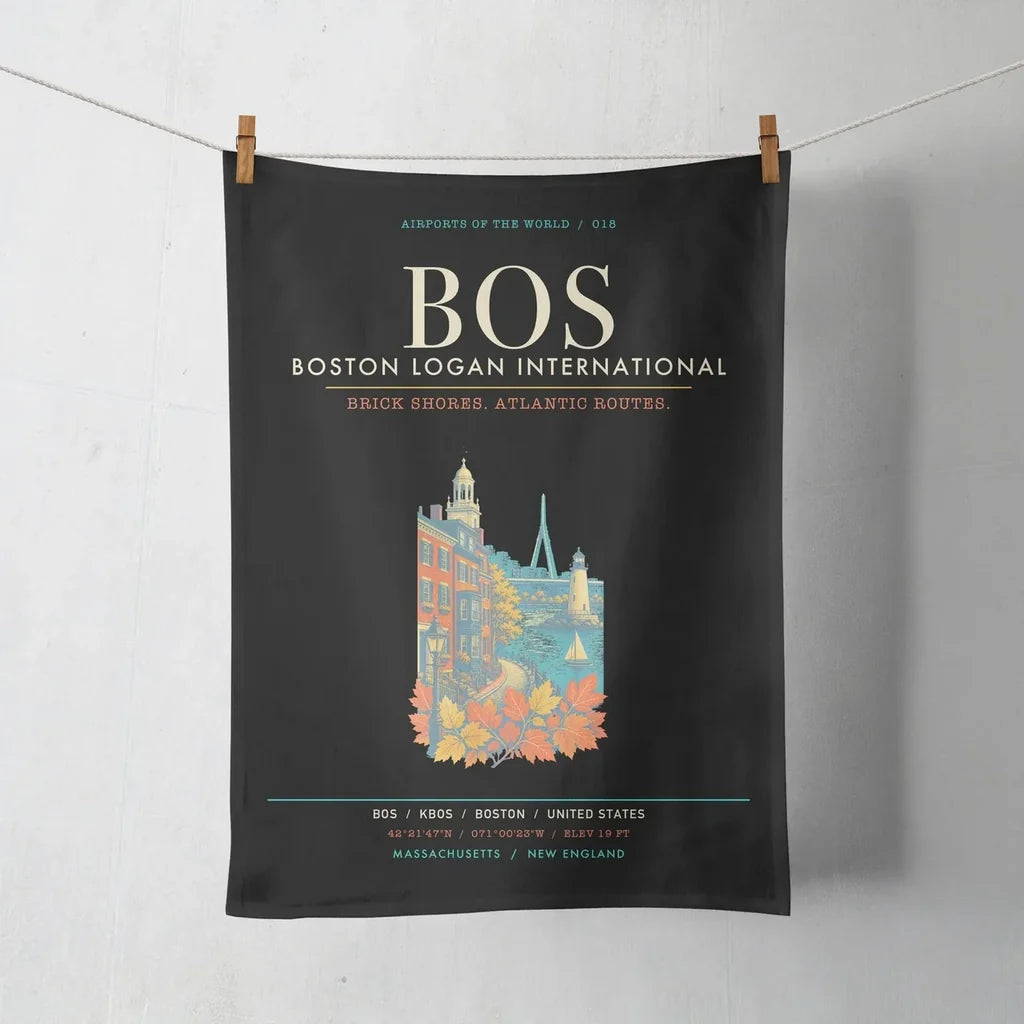 Boston Logan International Airport BOS - Black