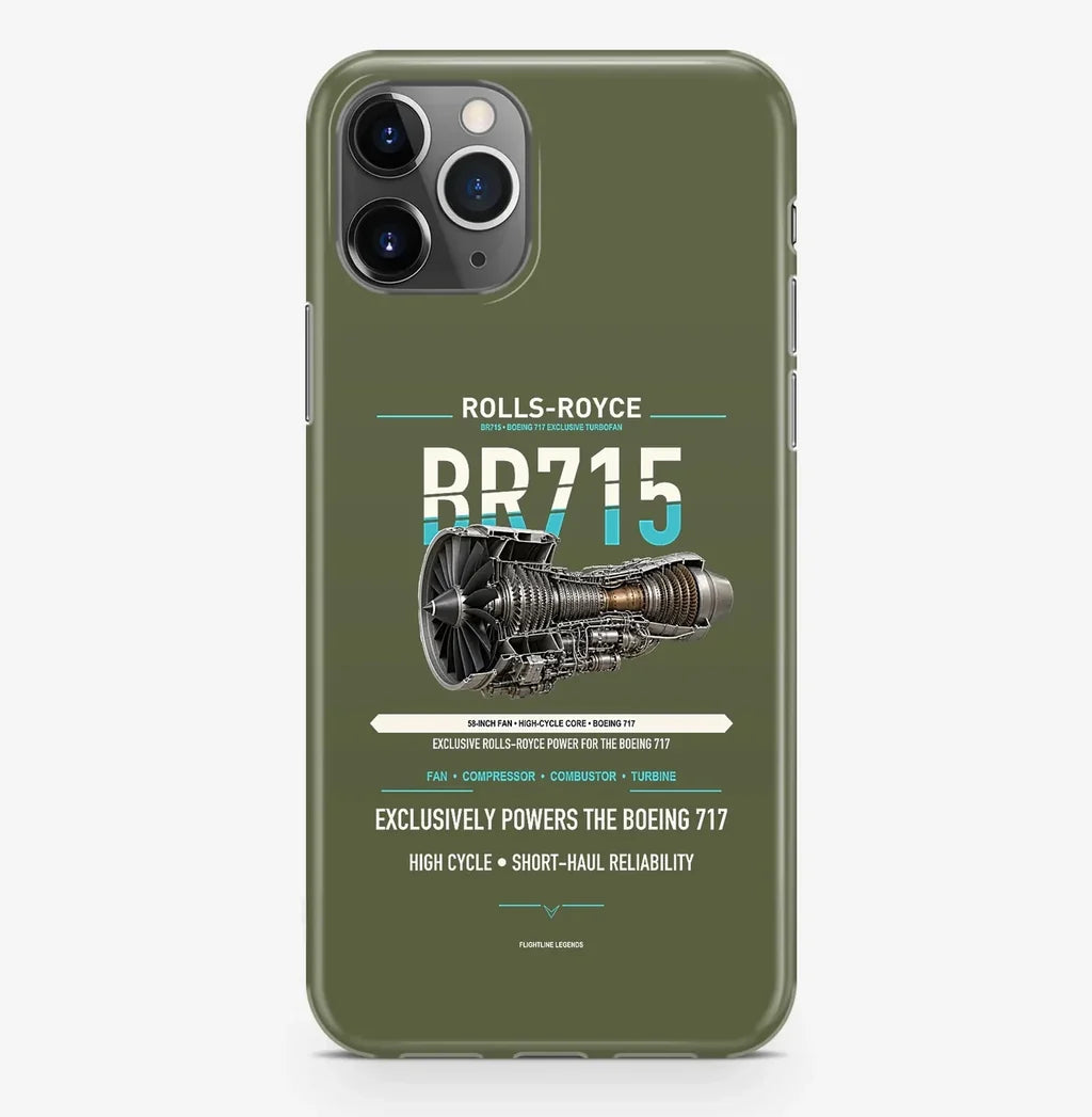 BR715 Case ProMax design on green army iphone case promax