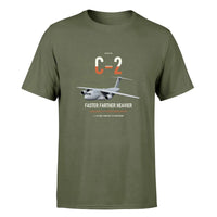 Thumbnail for Kawasaki C-2 design on green army double-side t-shirt, single-side print