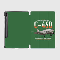 Thumbnail for C-46D Commando design on green samsung tablet tablet case
