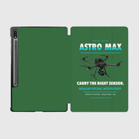 Thumbnail for Freefly Astro Max design on green samsung tablet tablet case