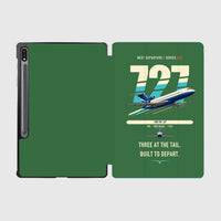 Thumbnail for Boeing 727-200 design on green samsung tablet tablet case