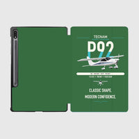Thumbnail for Tecnam P92 Echo MkII design on green samsung tablet tablet case