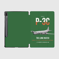 Thumbnail for P-3C Orion design on green samsung tablet tablet case