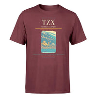 Thumbnail for Trabzon Airport (TZX) T-Shirt single-side front print in Dark Red | trabzon-airport-tzx-double-side-t-shirt