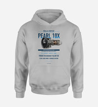 Thumbnail for PEARL 10X design on light gray hoodie single side