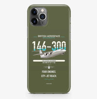 Thumbnail for BAe 146-300 design on green army magsafe iphone case, for iPhone Pro Max