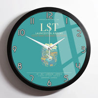 Thumbnail for Launceston Airport LST Wall-Clock Framed - Turquoise