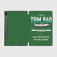 Thumbnail for Daher TBM 960 design on green samsung tablet tablet case