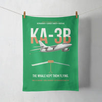 Thumbnail for KA-3B Skywarrior design on green towel